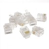 kenable RJ12 6P6C 6 Position 6 Conductor Modular Plugs Ends