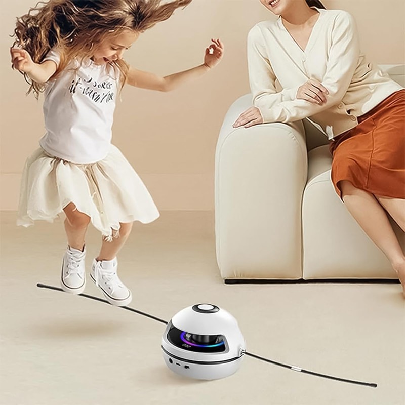 POFET Electronic skipping rope, Bluetooth smart remote control rope skipping