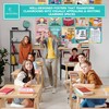 Decorably 15 Reading Posters for Classroom, Library Posters, 11x14in