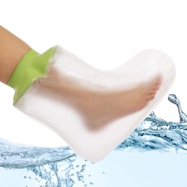 INN Waterproof Ankle Protector for Adults Waterproof and Reusable Ankle Protector to Keep Plaster, Wounds etc Dry During Shower