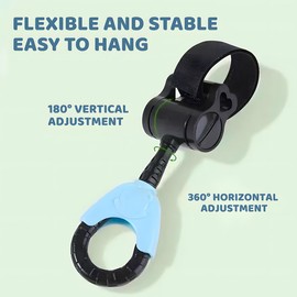 Pram Hooks, Pack of 2 Hooks Pram for Changing Bag, Handbags, Hanging Bags, Backpacks, Pram Accessories, Universal Fit Pram Hooks