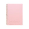 Lihit Lab Open Ring Notebook, B6, 30 Leaf, Pink