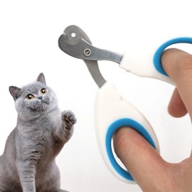 Cat Nail Clipper Set of 2，cat Nail Clipper，cat Nail Trimmer，cat Claw Clippers，Round Hole Type cat Nail Clipper, Professional Nail Trimming, Avoid Over-Trimming, Anti-Bleeding, Suitable for newbies