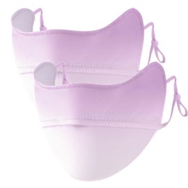 [JEWYOCO] Ryoi Sangyo 2-Piece UV Protection, Unisex, UV Protection, Face Cover, Washable, Reusable, No Stifling, Face Guard, Neck Warmer, Sun Protection, Bicycle, Tennis, Golf, Cool, Quick Drying,