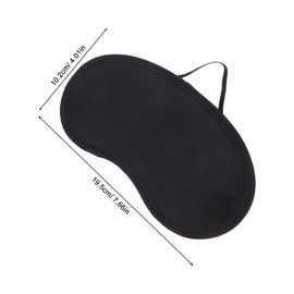 IWOWHERO 6pcs Lightweight Eye Cover with Adjustable Strap High Efficiency Light Blocking for Airplane and Car Use Comfortable Fit for Men and Women