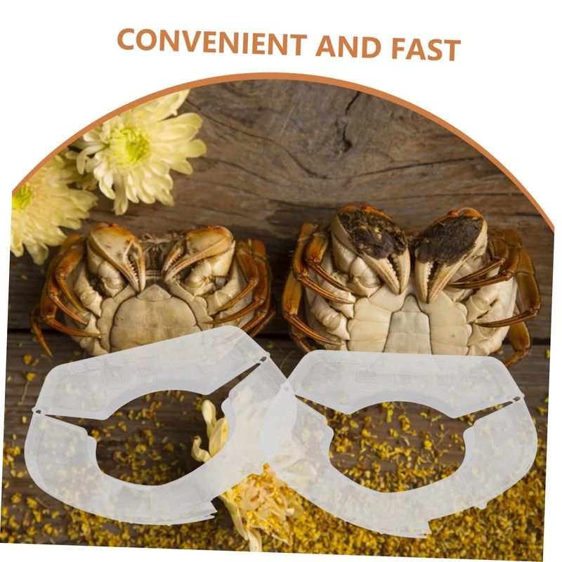 MAGICLULU 10pcs Crab Quick Wrapping Tool for Hairy Crabs Packaging