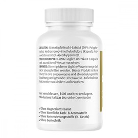 Pomegranate Capsules 500 mg Pack of 90