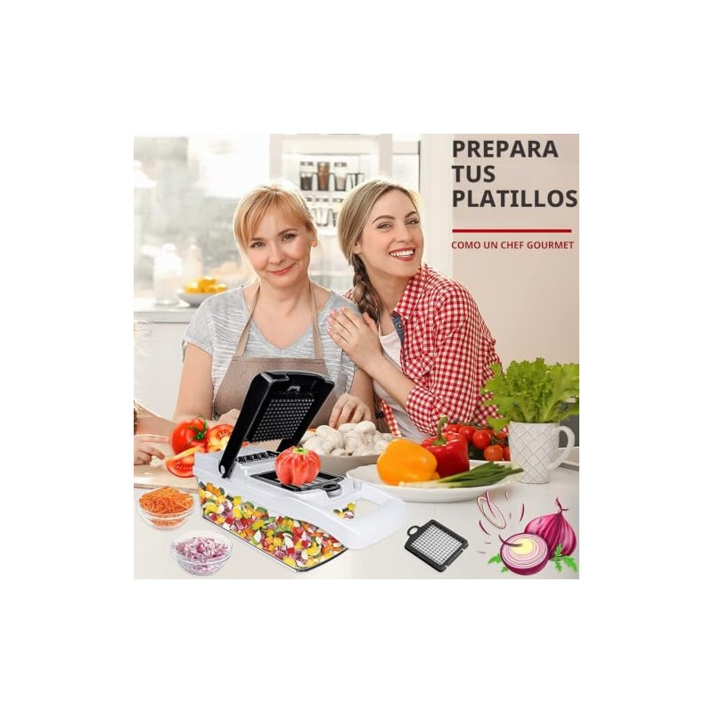 Picadora de Verduras, Jasuvii Cortador de Verduras Mandoline 15 en