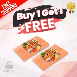 Pink Salt Wall 2 Salt Cooking Block Chef's Choice 12x8x2 BUDGET FRIENDLY FREE TRAY Grilling BBQ