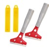 2 PCS Heavy Duty Wallpaper Tool Multi Surface Scraper for