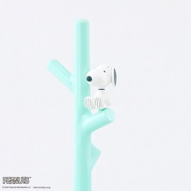 Hashy Top-in Gargle Cup & Stand Snoopy W&B PN-3519