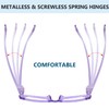 Eyekepper Metalless Screwless Spring Hinge Reading Glasses for Women -