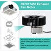 Hipoilk S97017450 Bathroom Fan Motor and Blower Wheel for Broan
