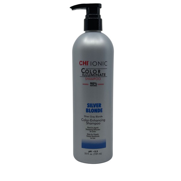 CHI Ionic Color Enhancing Shampoo PH 5.5 Silver Grey Blonde Cool Blonde 25 OZ