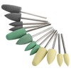 Dental Silicone Rubber Polisher Grinding Head Stainless Steel Shank Dental