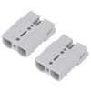 2 Set Battery Quick Connector 50A 600V Fireproof High Conductivity