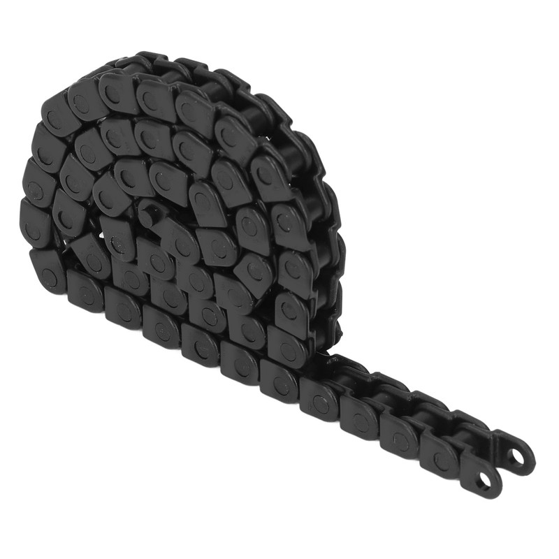 Cable Chain Black Closed Plastic Chains Flexible Wire Carrier 8mm