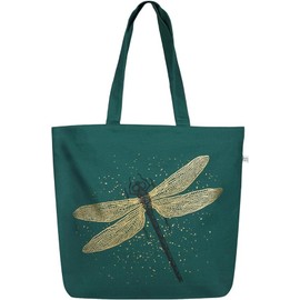 Ecoright Aesthetic Canvas Tote Bag for Women,Large Tote Bag with Zipper & Pocket