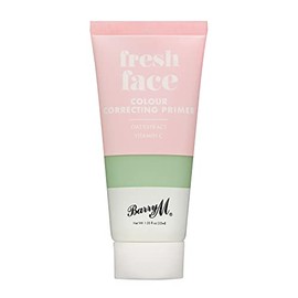 Barry M Fresh Face Colour Correcting Primer, Green, Balance Skin Tone and Reduce Redness