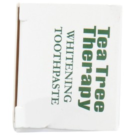 Tea Tree Therapy - Natural Whitening Toothpaste with Oil, 3 Oz (Pack of 6)