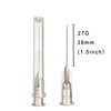 Careach 100pcs 27 Gauge 1.5 inch Needles for Industrial Lab