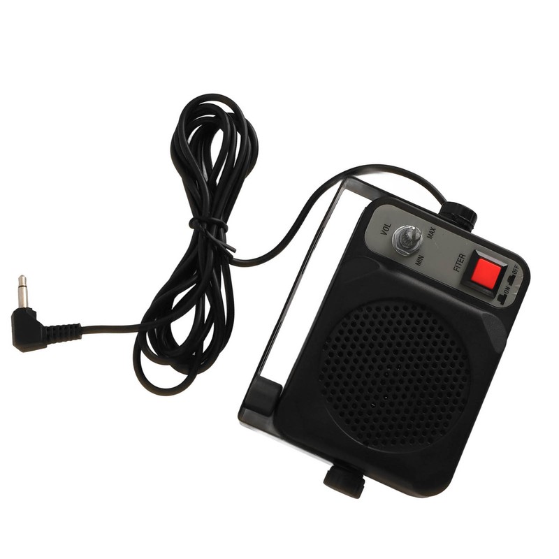 External Speaker Black 8Ω Better Sound Quality Reliable Rugged High