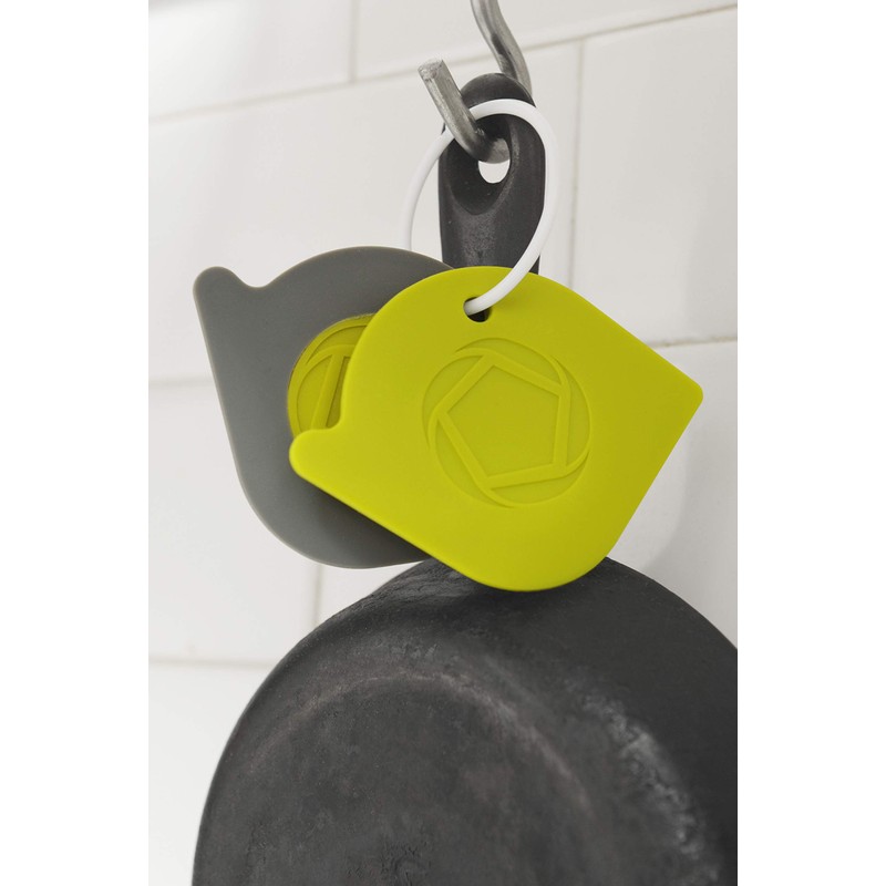 Full Circle Power Couple Cast Iron Pot Cleaner, Pan Scraper,