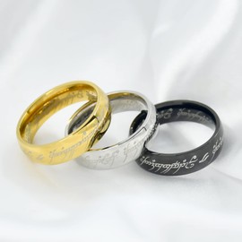 Lord of the Rings Merchandise Ring of Power For Men And Women Fidget Ring Men