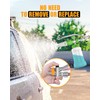 DANCINGBOAR Foam Cannon Dual Connector, Double Tip Attachment with 5