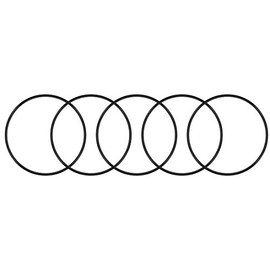 sourcing map Metric Nitrile Rubber O-Rings Seal Rubber Sealing Ring Seals 90.3 mm Outer Diameter 85 mm Inner Diameter 2.65 mm Width Pack of 5