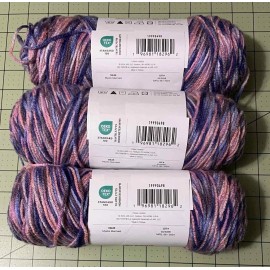 Big Twist Lot of 3 Big Twist Value Yarn Color MYSTIC MERMAID   269 yds  #4 weight NEW