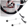 1 Pair Bicycle Quick Release Hub Parts Black Quick Release