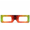 GloFX Paper Cardboard Diffraction Glasses – Geometric Rainbow (5 Pack)