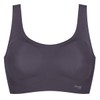 sloggi Women's Zero Feel Top Ex Bustier, Ink Gray, XS