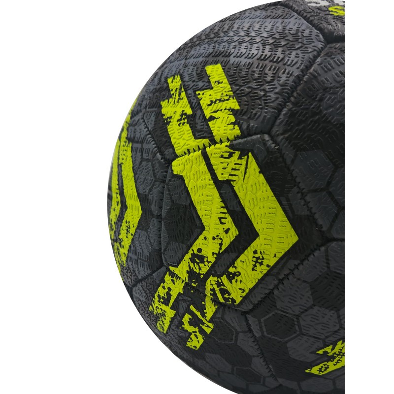 Optimum STREET FOOTBALL - BLACK/YELLOW - SIZE 5