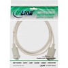 InLine® Null modem cable, InLine®, 9 pin socket/socket 2m, clipped