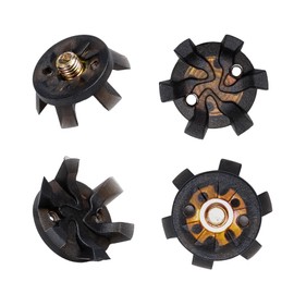 FENLERN Golf Shoe Spikes Cleat Metal Thread Screw 6mm Dia, Dark