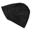 Fire Pit Cover Round Black Waterproof Dustproof Polyester Fiber Firepit
