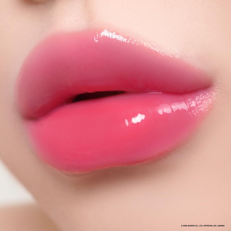 Wakemake Waterful Glow Tint, 15 Levels, Pink, Sheer Lip Tint,