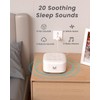 20 Sounds White Noise Machine Natural Rain Sound Therapy Sleeping