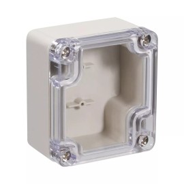 DIY Waterproof Cover Clear Electronic Project DIY Box Enclosure Case 64X58X35mm