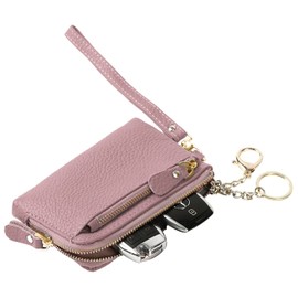 IWK Women's Compact Smart Key Case, 2-Piece Storage, pink purple