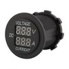 KIMISS Voltmeter Ammeter, Car Motorcycle DC 12-24V Dual LED Digital
