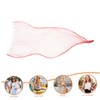 LABRIMP 100Pcs Reusable Mesh Produce Bags for Fruits Vegetables Portable