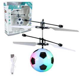 Flying Ball with LED Light - Aeroplane Toy Children from 6 7 8 9 10+ Years - Mini Helicopter - Mini Drone for Children Flying Orb Ball Aeroplane - Flying Toys for Boys and Girls