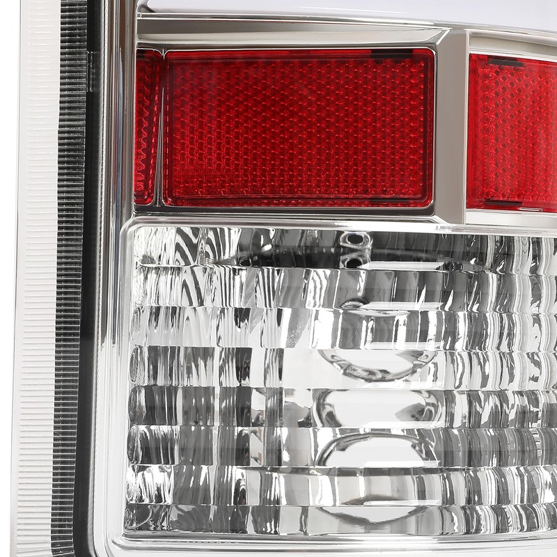 HECASA LED Pair Tail Lights Assembly Compatible with 2007-2014 GMC