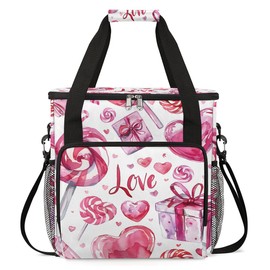 Coffee Maker Travel Bag Compatible with Keurig K-Mini, K-Mini Plus or Other Accessories, Portable Coffee Maker Case with Shoulder Strap for Travel(Bag Only)