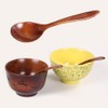 Environmentally-friendly tableware, soup spoons, coffee / tea / honey natural