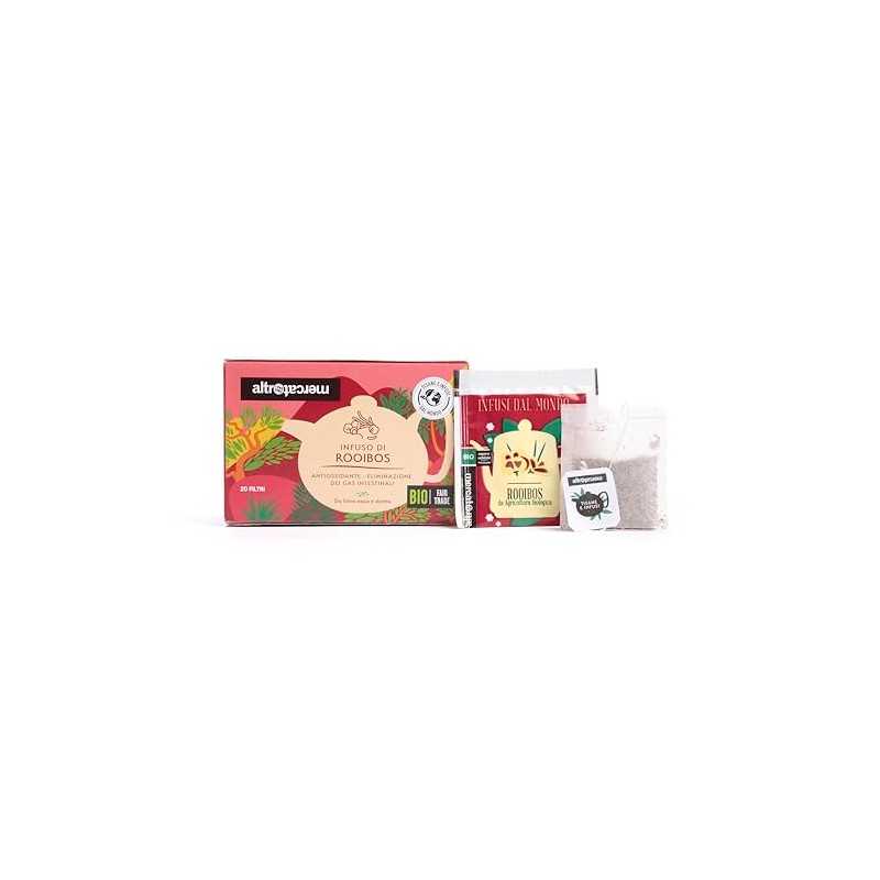 ALTROMERCATO – Infuso di rooibos bio in bustine – naturalmente