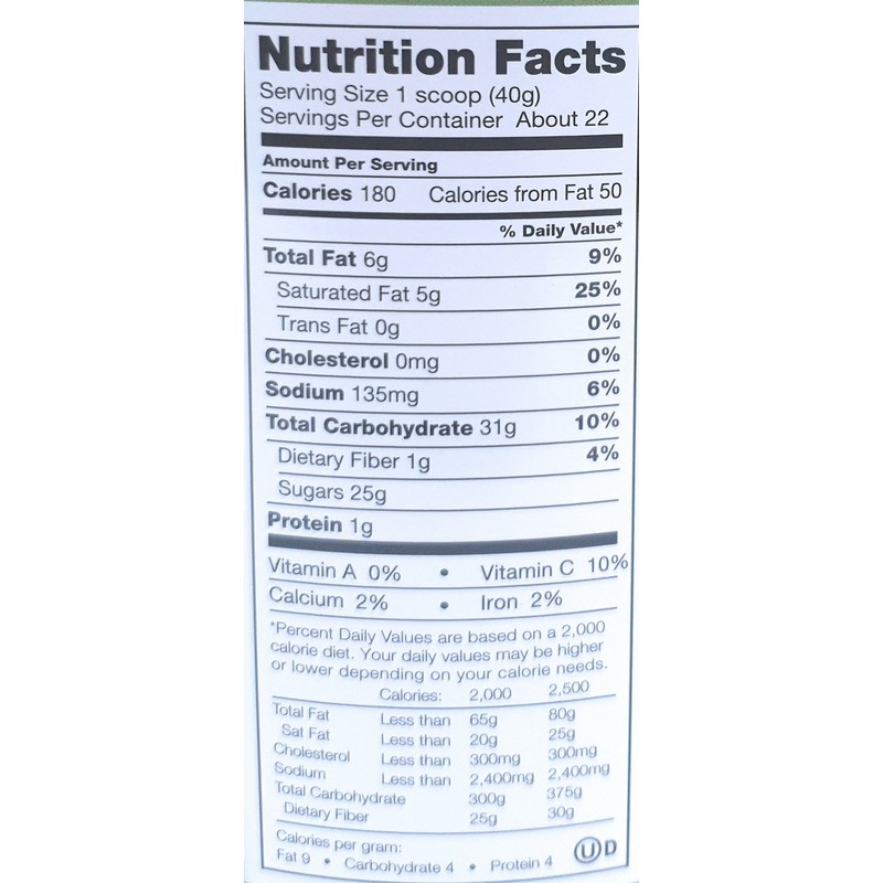 Caffe D'Vita Matcha Green Tea Mix - 32oz